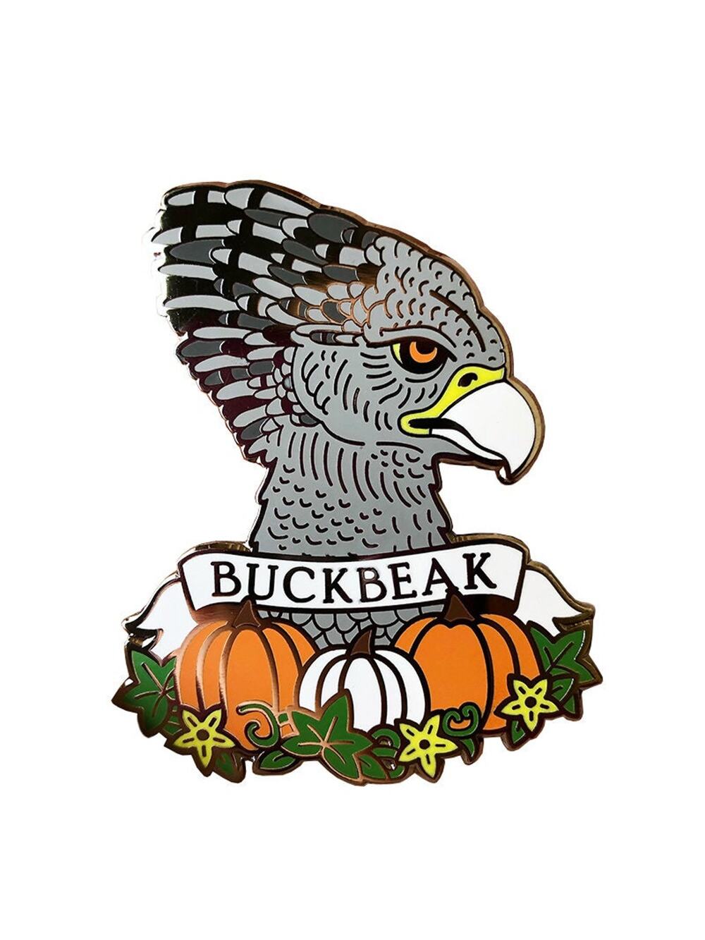 Harry Potter Rubeus Hagrid Buckbeak Bird Enamel Pins 310-1